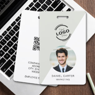 Foto ID-bedrijf voor werknemers Badge