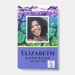 FOTO ID - Personeel VIP Pas Meisjesachtige Dierpri Badge