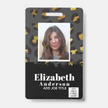 FOTO ID - Personeel VIP Pas Meisjesachtige Dierpri