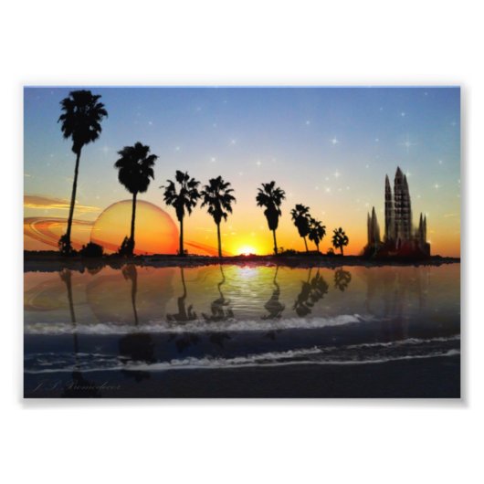 Foto Impresión: Dream Beach / Promodecor Afdruk (Voorkant)