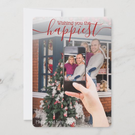 FOTO IN FOTO - Geweldige Cell Photo Holidess - Woo (Voorkant)