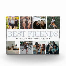 Foto in glazen blok Best Friends Gift