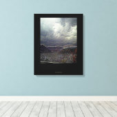 Foto in reliëf op canvas (Insitu (Houten vloer))