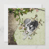 foto-ingang opslaan datum save the date (Voorkant)