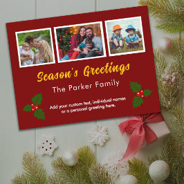 Foto Instagram Collage Holiday Briefkaart