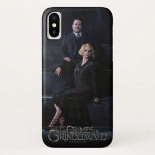 Foto JACOB KOWALSKI™ en QUEENIE GOLDSTEIN™ iPhone X Hoesje