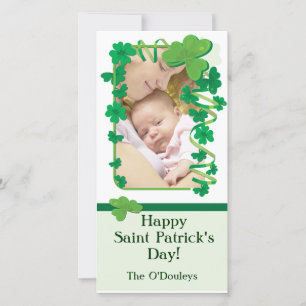 Foto kaart voor St. Patricksdag