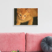 Foto kat op Canvas Afdruk (Insitu (Woonkamer))