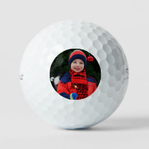 Foto Kerst Golf Ball Gift Golfballen