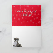 Foto Kerst Kaarten voor Hondenliefhebbers (Binnen)