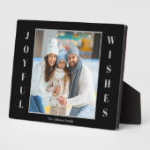 Foto Kerst Kerstelijke Wensen  Fotoplaat (Zijkant)