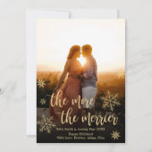 Foto Kerst Zwangerschap Aankondiging Kaarten (Voorkant)