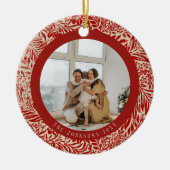  foto kerstboom Ornament (Voorkant)