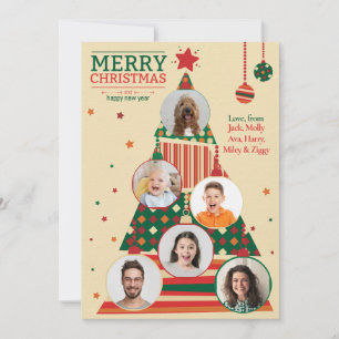 Foto Kerstboom Ornament Kaart