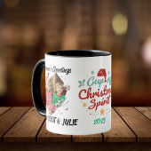 Foto Kerstfamilie Personaliseer Mok