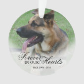 Foto Kerstherdenking Ornament (voorkant)