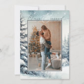 Foto Kerstmis Bewaar de datum Kaart (Voorkant)