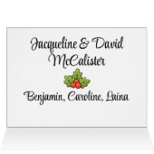 Foto kerstmis / feestdag Kaart (Binnen Horizontaal (Boven))