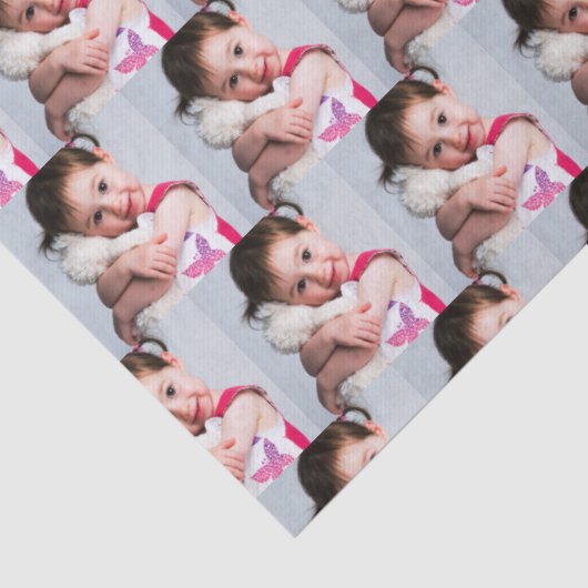 Foto: Kind, Echtgenoot Mam Pap Lieverd Bestie Tissuepapier (Detail)