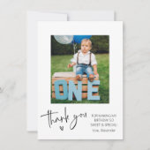 Foto kinderen Birthday Bedankkaart (Voorkant)