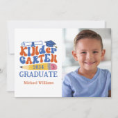 Foto Kindergarten Afstuderen Aankondiging (Voorkant)