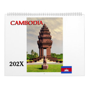 Foto kleurrijk Cambodja Kalender