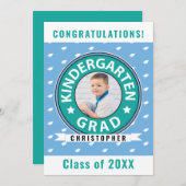 Foto Kleuterschool Afstuderen Aankondiging (Voorkant / Achterkant)