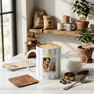 Foto koffiemok "Goedemorgen papa" cadeau