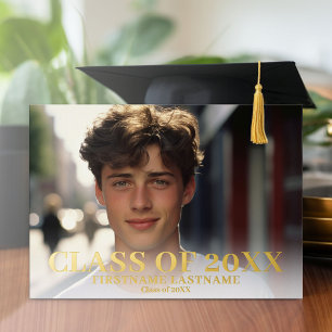 Foto kondiging en uitnodiging van de Graduation Pa