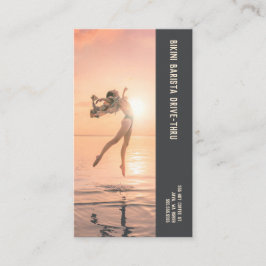 Foto: Leap Bikini Barista Double Number Coffee Klantenkaartje