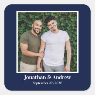 Foto LGBTQ Bruiloft Sticker