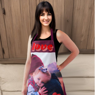 Foto Liefde Infused Persoonlijk Canvas van Affecti Schort