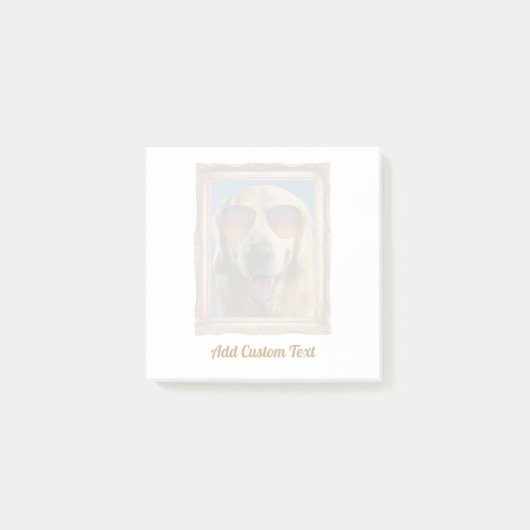 Foto  Lijst Honden Gehuisdieren Aangepaste tekst Post-it® Notes (Voorkant)