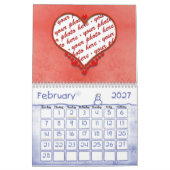 Foto Lijst Kalender (Feb 2027)