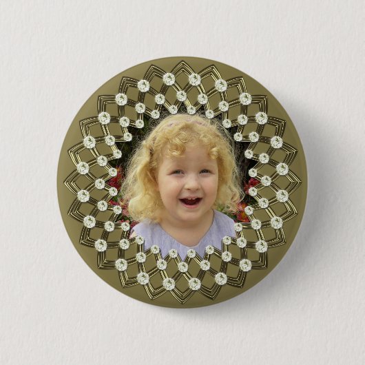 Foto lijst ronde button 5,7 cm (Voorkant)