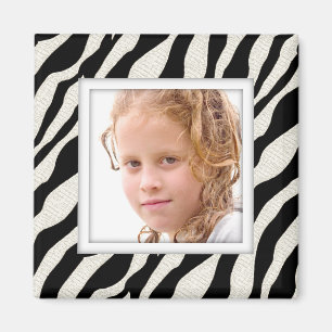  foto Lijst Zebra Print Magnet Magneet