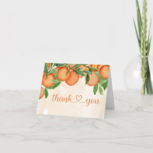 Foto Little Cutie Neutrale Baby Shower Bedankkaart