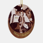 Foto Little Drummer Boy c 1930s Personal Keramisch Ornament (Rechts)