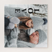 Foto LOVE Typography Keepomwille Legpuzzel (Horizontaal)