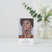 Foto Make-up Artiest Visitekaartje (Staand voorkant)