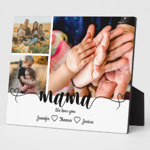 Foto Mama we houden van je Fotoplaat