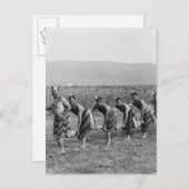 Foto Maori War Dance Briefkaart (Voorkant / Achterkant)