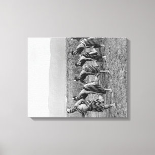 Foto Maori War Dance Canvas Afdruk