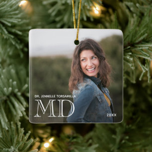 Foto MD Doctor Keramisch Ornament