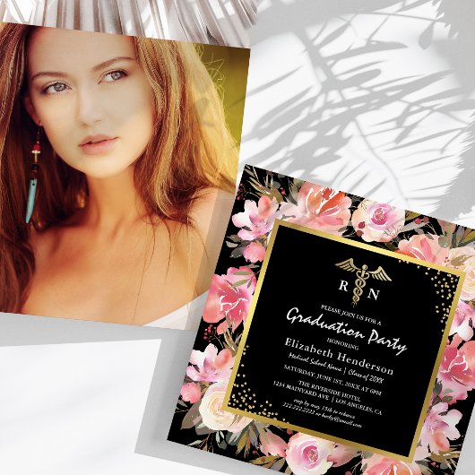 Foto Medical Nursing School Afstuderen Kaart