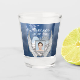 Foto Memorial Angel Wings Shot Glass Shot Glas