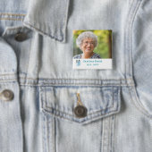 Foto Memorial Butterfly in Loving Memory Button (In situ)