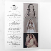 Foto Memorial Funeral Celebration of Life Programm Drieluik Programma (Binnenzijde eerst)