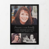 Foto Memorial Funeral Celebration of Life Programm Drieluik Programma (Cover)