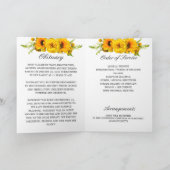 Foto Memorial Funeral Celebration of Life Programm Programma (Binnen)